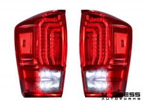 Toyota Tacoma LED Taillights - XB Series - Morimoto - Red Toyota Tacoma LED Taillights - XB Series - Morimoto - Red